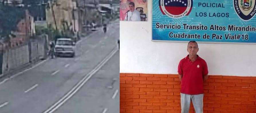 They arrest subject who overwhelmed citizen and fled