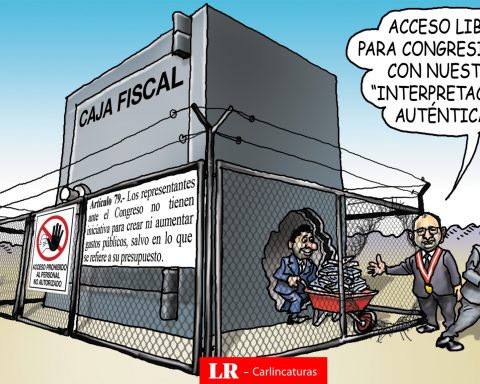 They break the fiscal lock! Carlincatura shows how Congress will use public money with its own laws