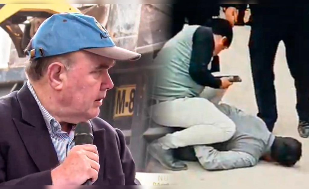 They cancel Rafael López Aliaga's activity in VMT: police arrest an allegedly armed man