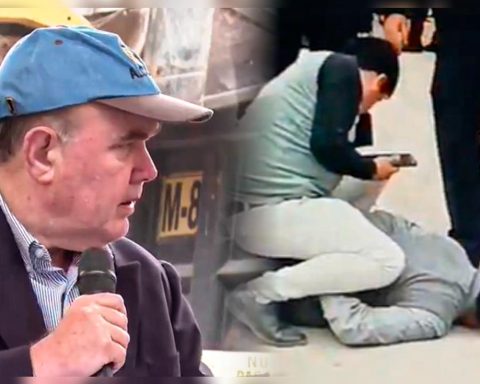 They cancel Rafael López Aliaga's activity in VMT: police arrest an allegedly armed man