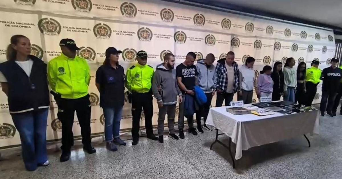 They capture 9 people who deceived Colombian women to exploit them in Europe