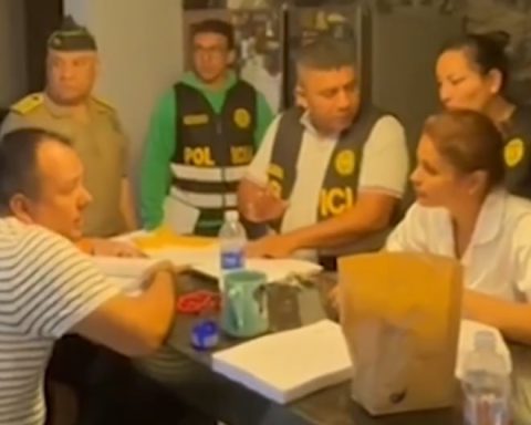 They capture a regional advisor of Tumbes in an operation against a network that directed public works