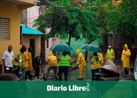 They carry out a tour in vulnerable sectors due to storm Melissa