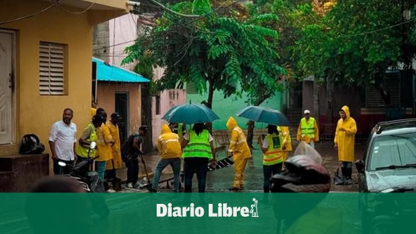 They carry out a tour in vulnerable sectors due to storm Melissa