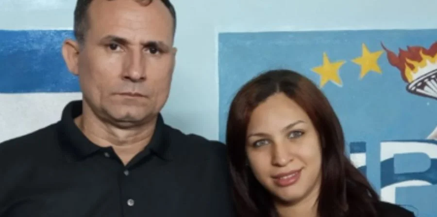 José Daniel Ferrer y Nelva Ismaray Ortega Tamayo