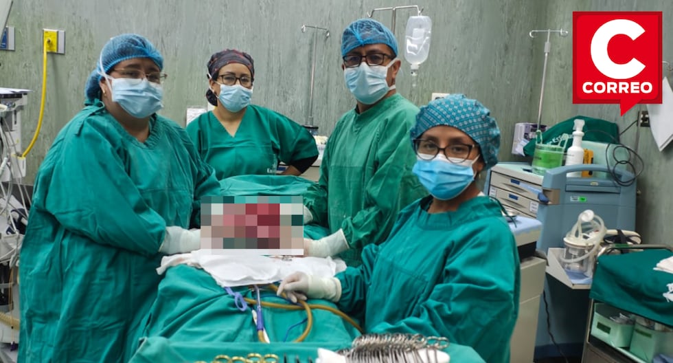 They remove more than two kilos of tumors from the mother and save her life at the EsSalud La Oroya hospital