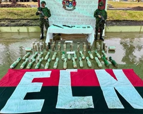 They seize weapons and drugs belonging to the ELN in Nariño