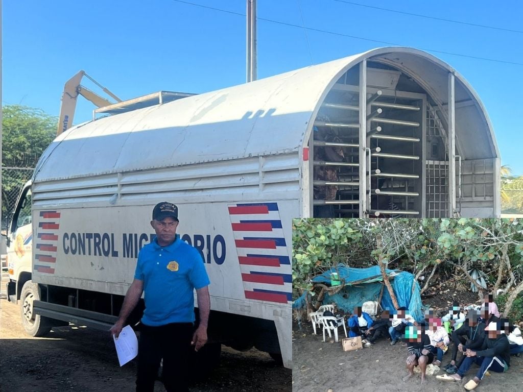 They stop illegal entry of Haitians by sea into the Dominican Republic