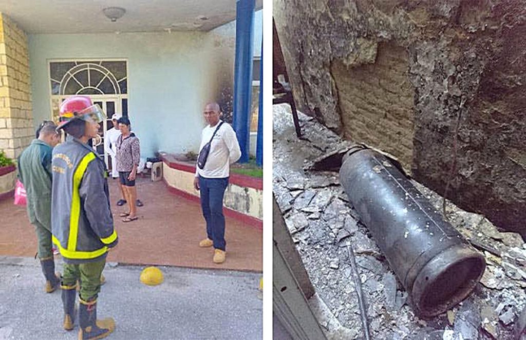 Three injured by explosion of a gas cylinder in Hotel de Caibarién