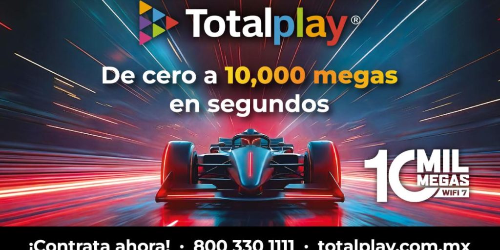 Totalplay becomes the first company in Mexico to offer 10 thousand megabytes with WiFi 7