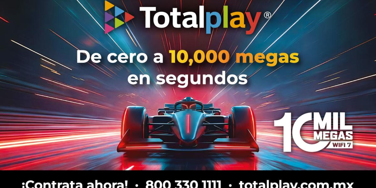 Totalplay becomes the first company in Mexico to offer 10 thousand megabytes with WiFi 7