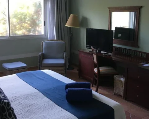 Una habitación del hotl Grand Memories Santa María