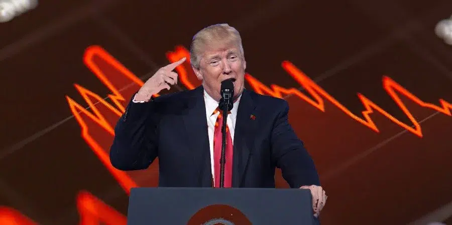 El presidente de Estados Unidos, Donald Trump