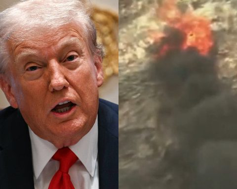 Trump on the drug boats attacked in the Caribbean: "They were like wagons loaded with drugs"