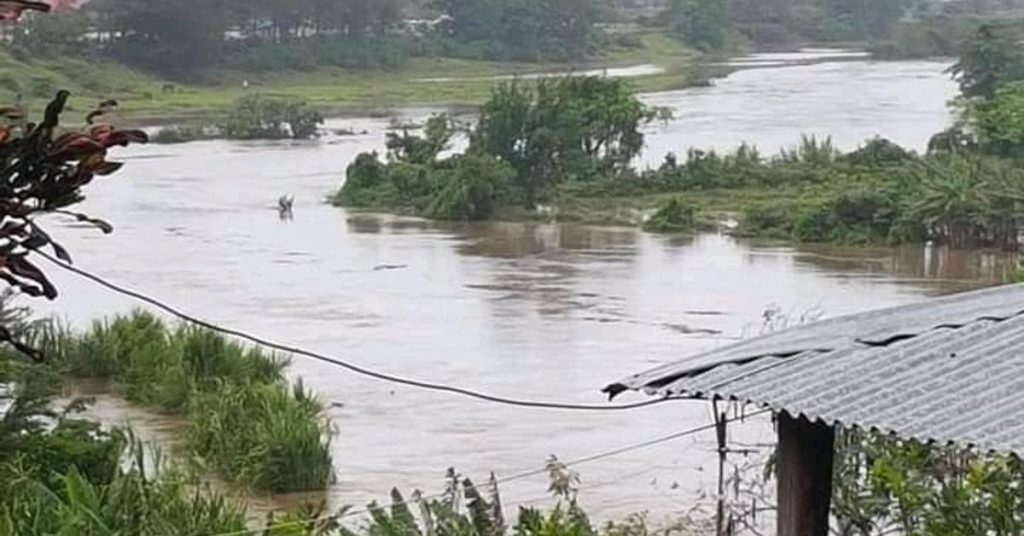 Two people reported missing due to the flooding of the Sagua de Tánamo River in Holguín