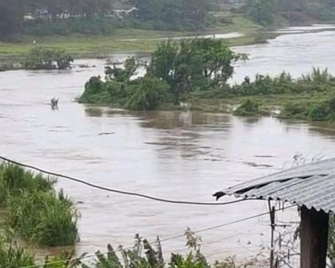 Two people reported missing due to the flooding of the Sagua de Tánamo River in Holguín