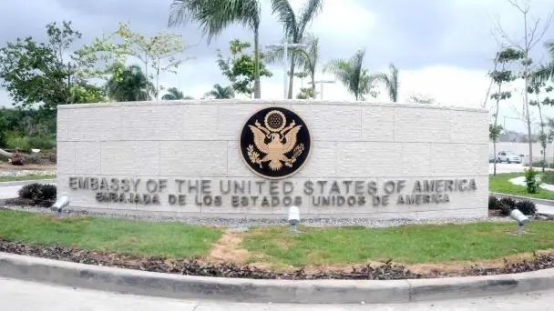 Embajada de EE.UU. en Santo Domingo cierra por tormenta tropical Melissa