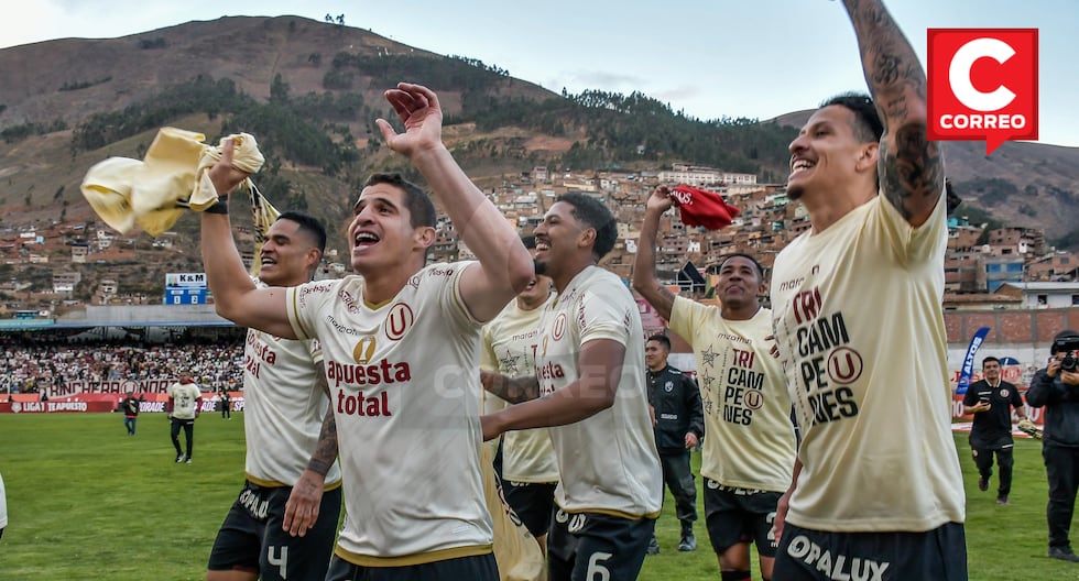 University obtains the three-time championship at the Unión Tarma stadium (PHOTOS)