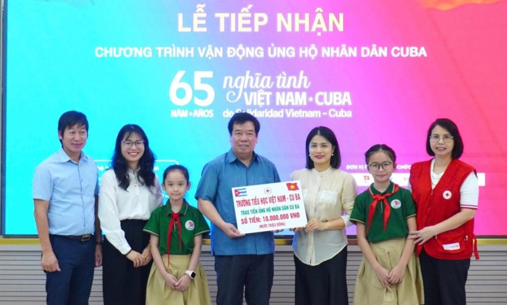 Vietnam closes support campaign for Cuba with a record of 21 million dollars