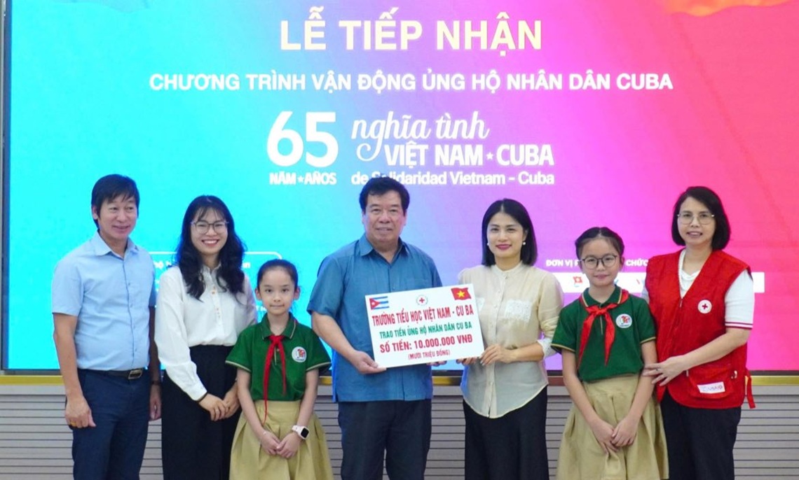 Vietnam closes support campaign for Cuba with a record of 21 million dollars