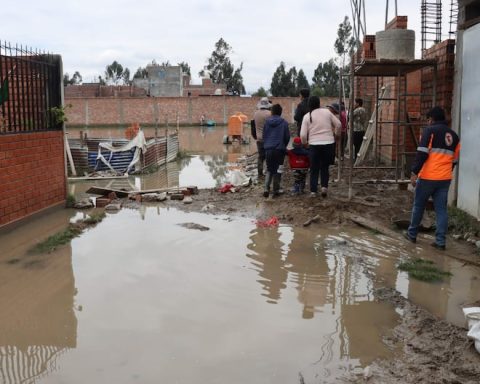 Watchmen attend to emergencies due to rain in Huancayo, El Tambo and Chilca