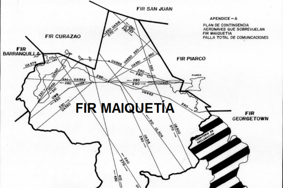 What is the fir maiquetía? Differences between aerial responsibility and Venezuelan sovereignty