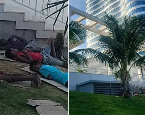 niños, Cuba, mendicidad, hotel Muthu