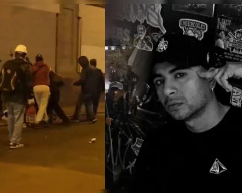 Young man dies during demonstrations: this was the moment of the attack by the alleged police officer