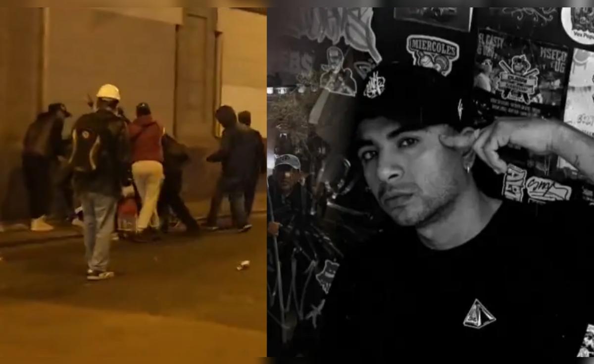 Young man dies during demonstrations: this was the moment of the attack by the alleged police officer