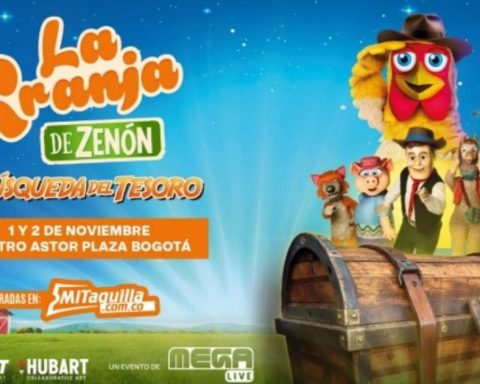Zenón's farm arrives in Bogotá at Astor Plaza Theater