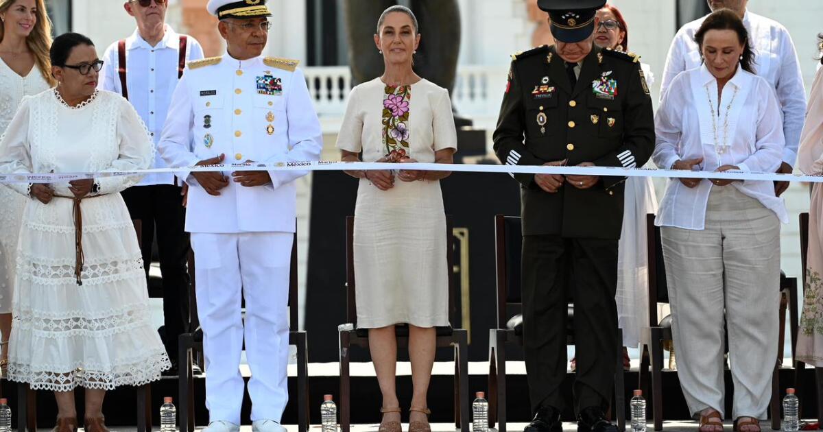 "Corruption is disloyalty": Sheinbaum on the anniversary of the Armed Forces