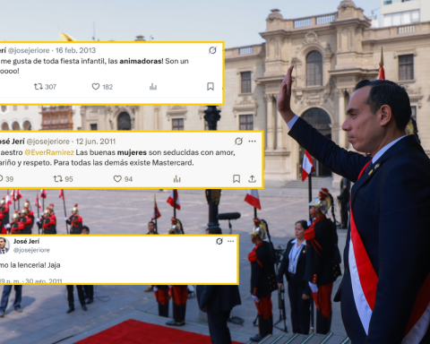 "I love lingerie": The controversial tweets of the new president of Peru, José Jerí