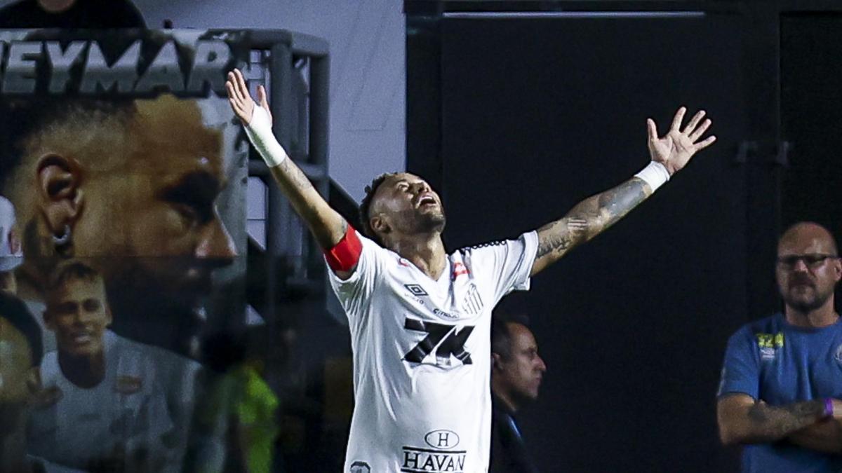 3-0: Neymar plays injured and becomes the hero of Santos