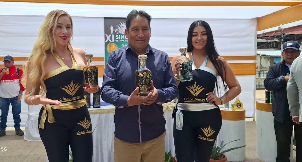 400 liters of agave for tourists at the festival in Sincos