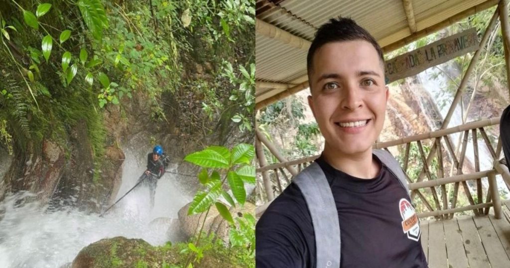 A young man trapped in a waterfall is found dead in Valle de San Juan, Tolima