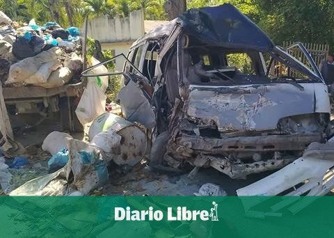 Accident in La Vega leaves at least 14 injured