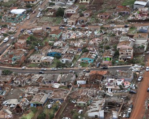 After tornado, Enem is suspended in Rio Bonito do Iguaçu, Paraná