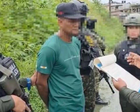 Alias ​​“Kike” falls, the most wanted in the clash, who threatened merchants with blowing up their premises if they did not pay the taxes.