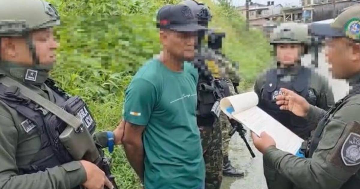 Alias ​​“Kike” falls, the most wanted in the clash, who threatened merchants with blowing up their premises if they did not pay the taxes.