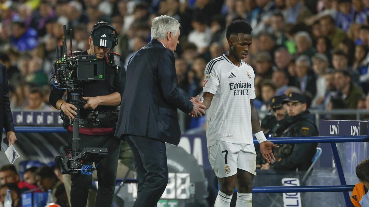 Ancelotti: "Vinicius made a mistake on the day of the Classic"