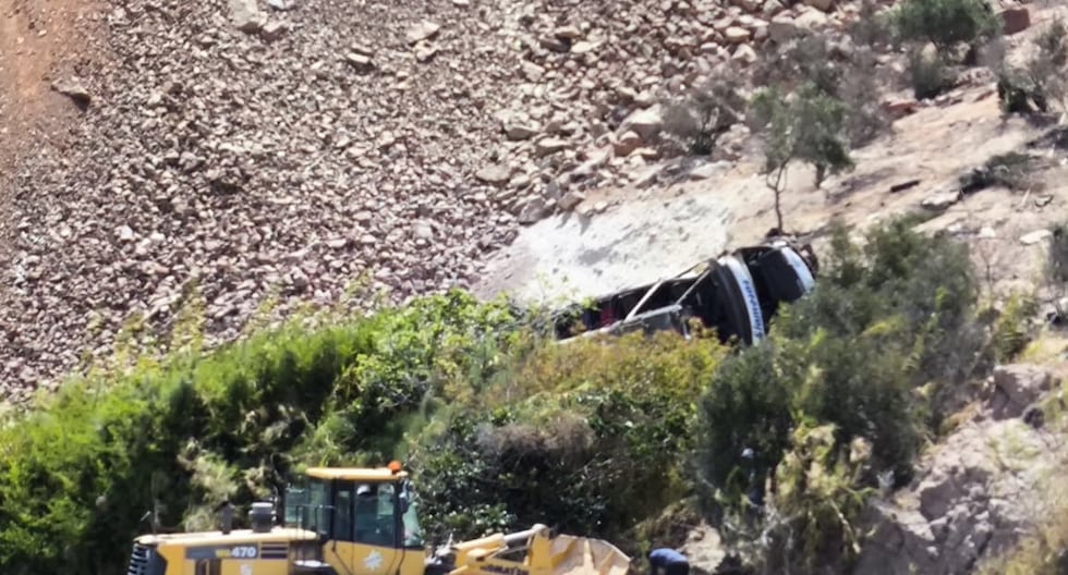 Arequipa: This is how they recovered the bodies of those who died in a bus accident (GALLERY)