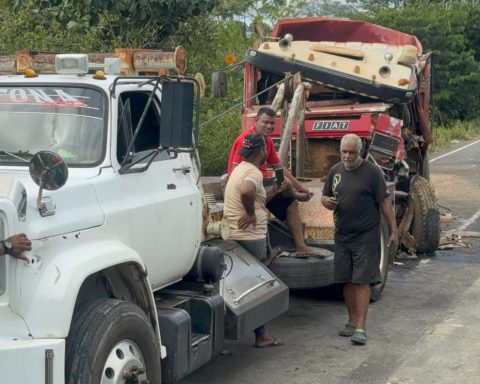 At least 10 injured in an accident on the national highway in Bolívar
