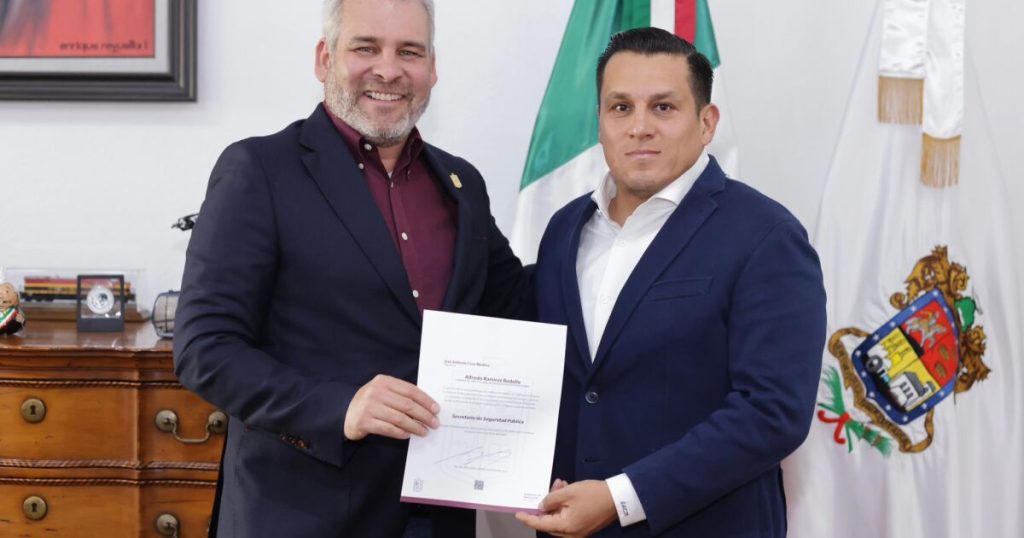 Bedolla appoints someone close to Harfuch in Michoacán Security