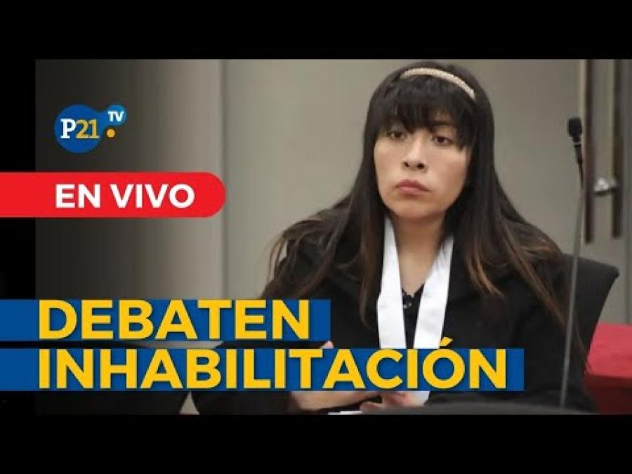 Betssy Chávez LIVE: Plenary session did not reach the votes to disqualify the former minister