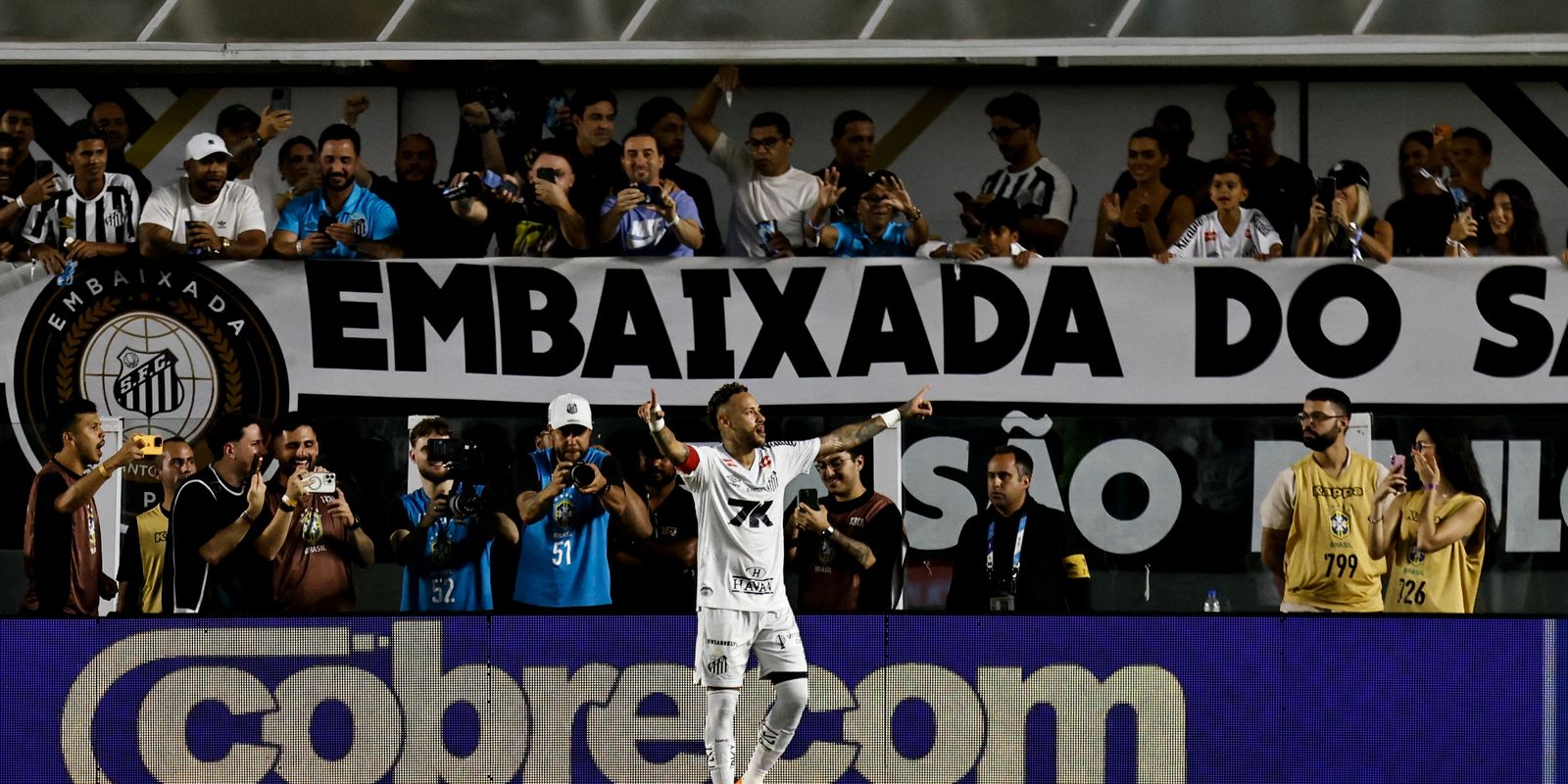 Brasileirão: Neymar scores, Santos wins and leaves the relegation zone