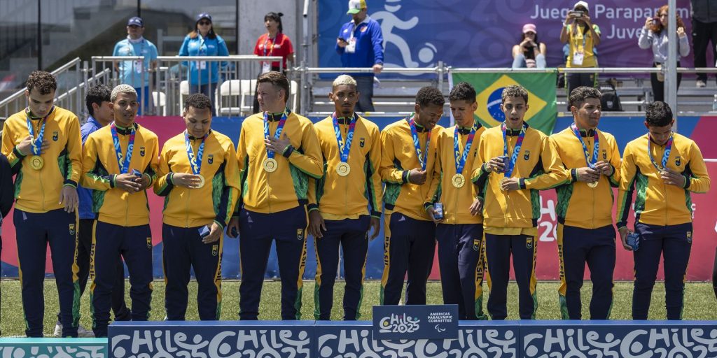 Brazil ends Parapan de Jovens at the top of the medal table