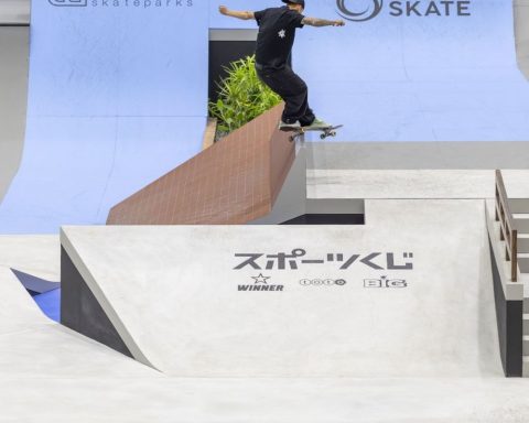Brazilians are left off the podium at the Street Skate World Cup