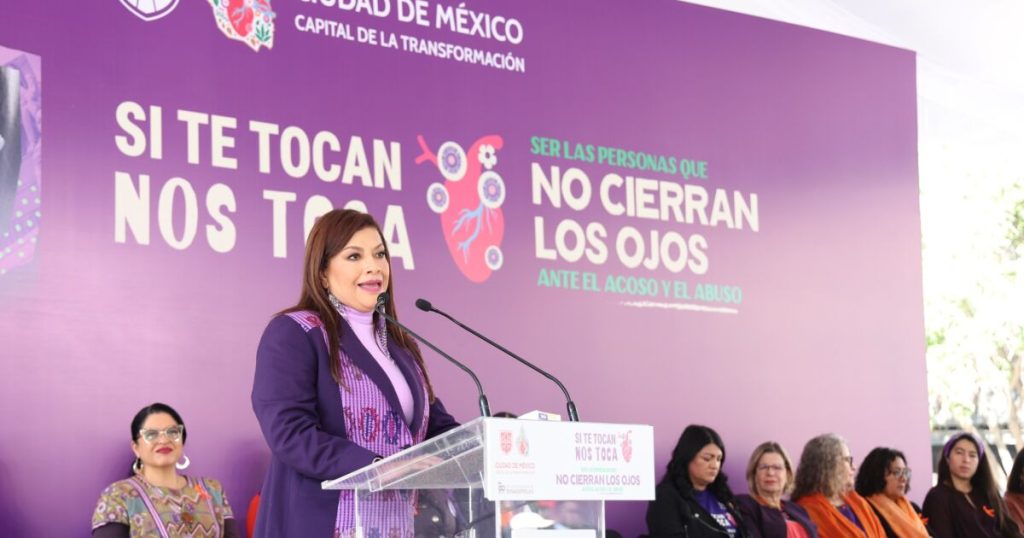 Brugada asks that the 25N feminist march be without violence in CDMX