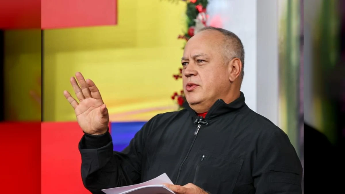 Cabello: Venezuela does not threaten anyone and sovereignly decides who flies