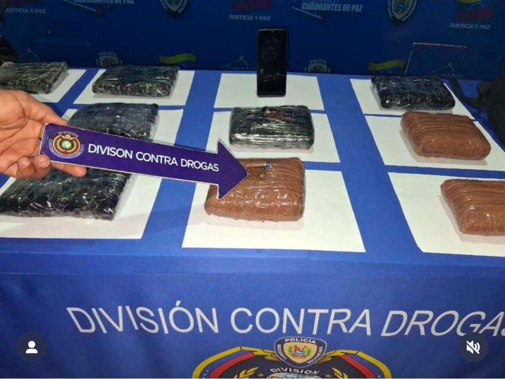 Caught with eight panels of drugs